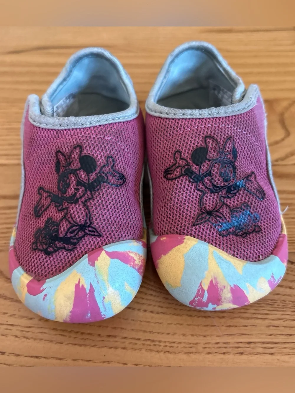 Adidas X Disney Minnie Mouse Altaventure Swim Sandals Water Shoes Pink Girls 4K